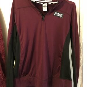 PINK Black Orchid Ultimate 1/4 zip